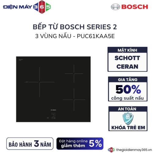 Bếp từ Bosch PUC61KAA5E