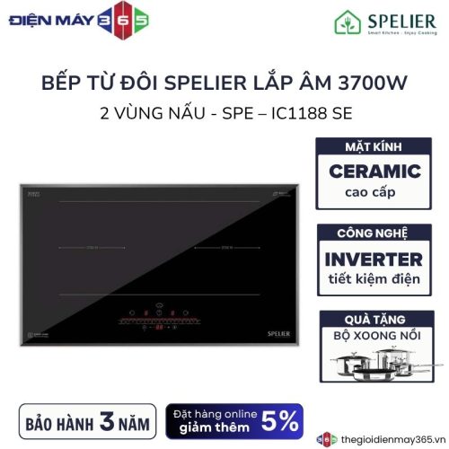Bếp Từ Đôi Spelier SPE IC 1188