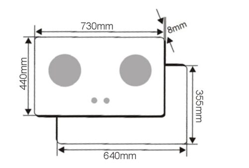 Bếp gas âm hồng ngoại Eurosun EU-GN09 - Ảnh 3