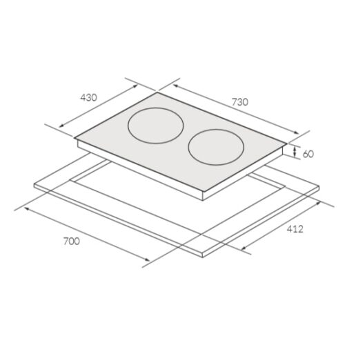 Bếp từ 2 vùng nấu Eurosun EU-T508Max - Ảnh 3