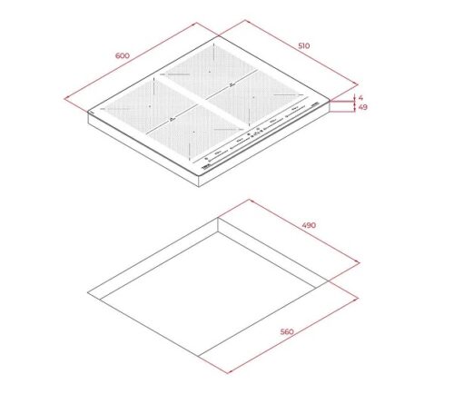 Bếp từ Teka IZF 64600 MSP BK 112500035 - Ảnh 4