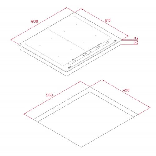 Bếp từ Teka IZF 68700 MST BK 112500037 - Ảnh 3