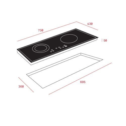 Bếp từ Teka IR 721 SR - Ảnh 2