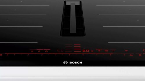 Bếp từ 4 vùng nấu kết hợp hút mùi Bosch PXX875D67E - Ảnh 3