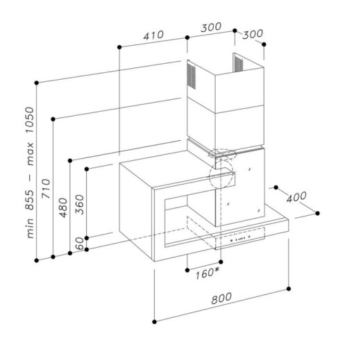 Máy hút áp tường Dudoff Juno (HW-S07) - Ảnh 2