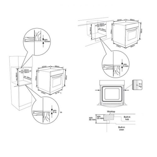 Lò nướng Dudoff London Pearl (OE-V02RC ) - Ảnh 2