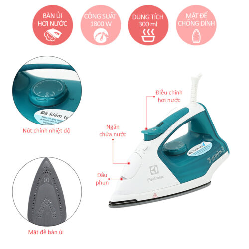 Bàn ủi hơi nước Electrolux ESI5126 - Ảnh 5
