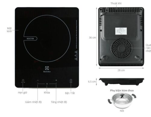 Bếp điện từ Electrolux ETD29KC - Ảnh 5