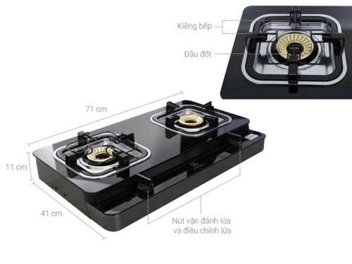 Bếp ga để bàn Electrolux ETG727GKR - Ảnh 3