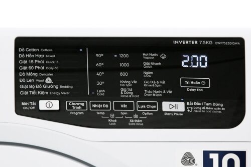Máy giặt Electrolux EWF7525DQWA - Ảnh 3