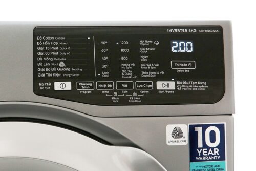 Máy giặt Electrolux EWF8025CQSA - Ảnh 2