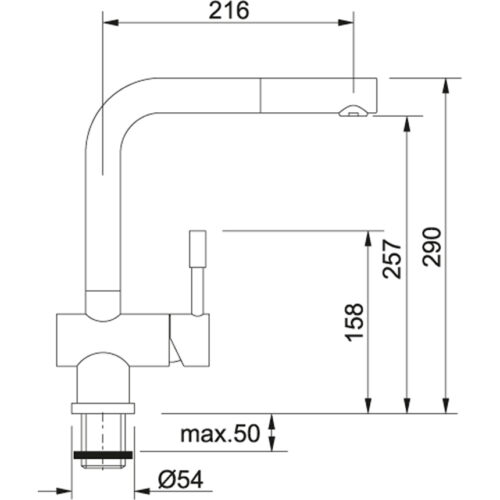 Vòi Franke CT131S 115.0179.840 - Ảnh 2