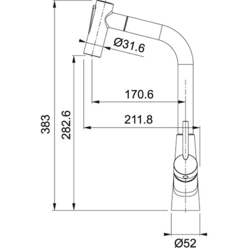 Vòi rửa Franke CT992C 115.0507.230 - Ảnh 2