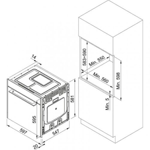 Lò nướng âm tủ Franke FS 913 M BK DCT TFT 116.0373.683 - Ảnh 2