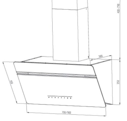 Máy hút mùi Eurosun EH-90CN73 - Ảnh 3