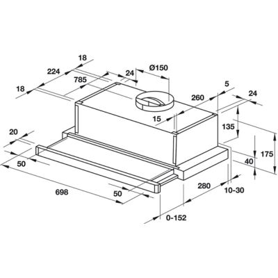 kich thuoc may hut mui hafele hh s70a 533 89 031