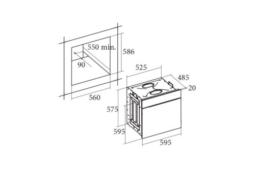 Lò nướng Cata CDP 780 AS BK - Ảnh 3