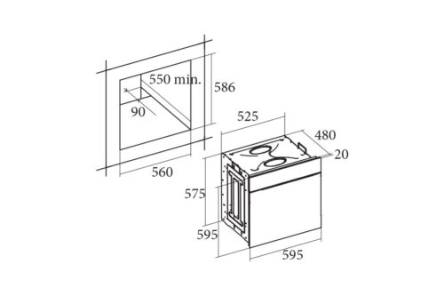 Lò nướng Cata CM 760 AS BK - Ảnh 3