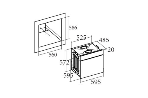 Lò nướng Cata HGR 110 AS BK - Ảnh 3