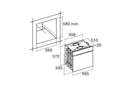 Lò nướng Cata LCMD 8008 BK - Ảnh 3