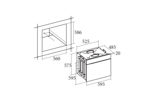 Lò nướng Cata ME 611 DI - Ảnh 3