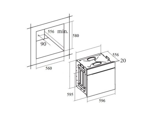 Lò nướng Cata MRA 7108 BK - Ảnh 3