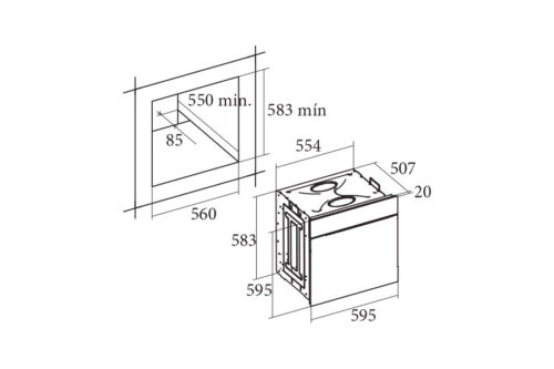 Lò nướng Cata SE 6204 X - Ảnh 3