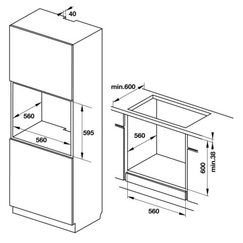 Lò nướng Hafele HO-4K70A 538.61.451 - Ảnh 2