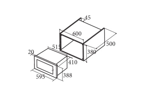 Lò vi sóng Cata MC 25 D ENC - Ảnh 3