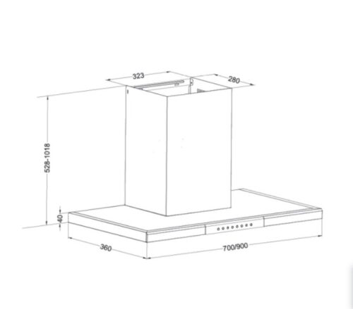 Máy hút mùi Eurosun EH-90AF76 - Ảnh 3
