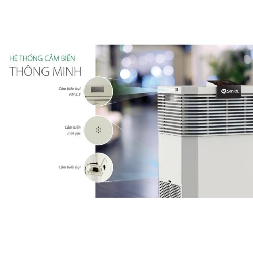 Máy lọc không khí AOSmith KJ500F-B01 - Ảnh 3