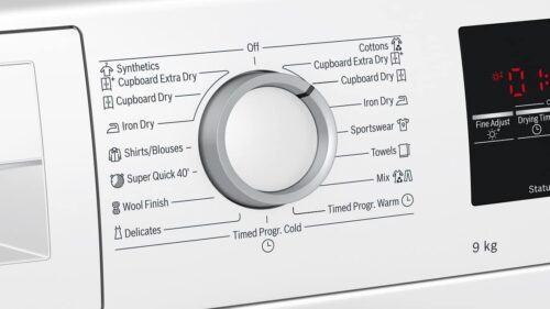 Máy sấy quần áo tụ hơi và bơm nhiệt 9KG Bosch HMH.WTW85400SG Serie 6 - Ảnh 2