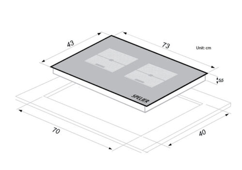 BẾP TỪ ĐÔI SPM 828I PRO - Ảnh 3