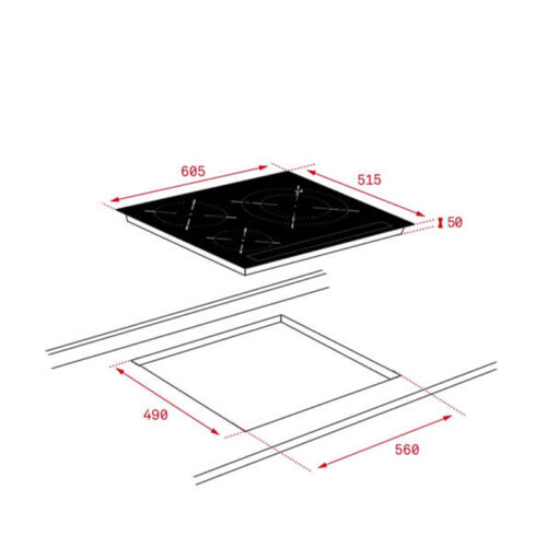 Bếp từ TEKA ITF 65320 BK MSP 112510016 - Ảnh 3