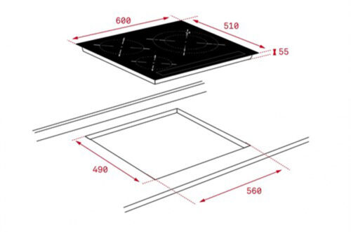 Bếp từ TEKA IZC 63320 BK MSS 112510012 - Ảnh 3