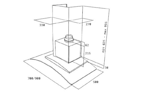 Máy hút mùi Teka NC 980 40455332 - Ảnh 3
