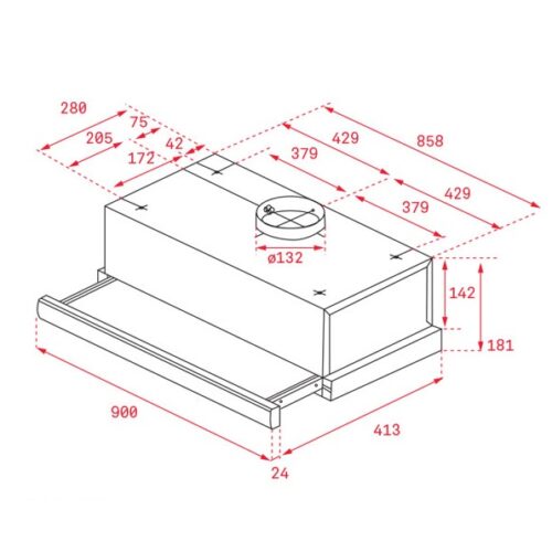 Máy hút mùi TEKA TL 9310 40474390 - Ảnh 3