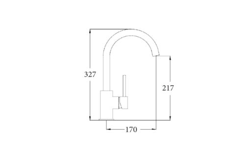 Vòi rửa bát Cata CMA - Ảnh 3