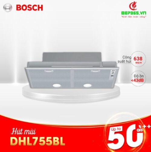 COMBO 9: Bếp Từ Bosch PUC631BB2E + Máy hút mùi Bosch DHL755BL - Ảnh 2
