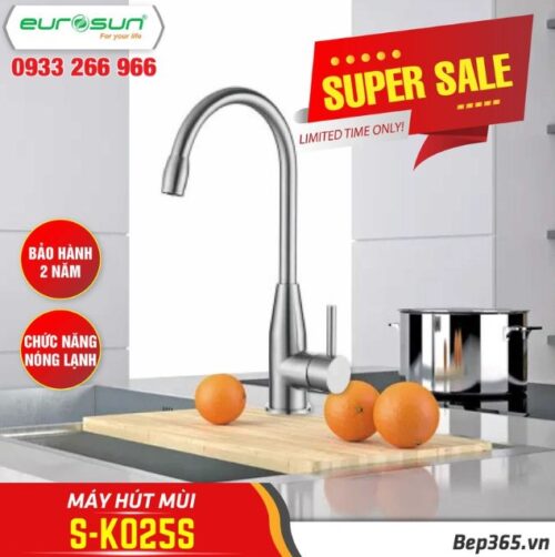 COMBO 7: Chậu rửa bát Eurosun EU-10545S + Vòi rửa bát Eurosun SKYLAND S-K025S - Ảnh 2
