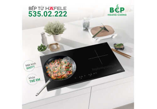 COMBO 40: Bếp từ HC-IS772EA 535.02.222 + Lò nướng HO-KT60C 534.05.571 + Hút mùi Hafele + Tủ lạnh Hafele - Ảnh 2