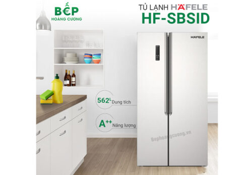 COMBO 40: Bếp từ HC-IS772EA 535.02.222 + Lò nướng HO-KT60C 534.05.571 + Hút mùi Hafele + Tủ lạnh Hafele - Ảnh 4