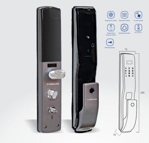 Khóa điện tử Kassler KL-789/ Khóa vân tay - Ảnh 2