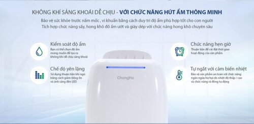 Máy lọc không khí ChungHo CHDH-120D1 - Ảnh 5