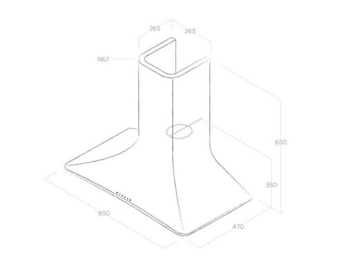 Máy hút mùi Elica SWEET PELTROX/F/85 11 may hut mui elica sweet peltrox f 85 2 5