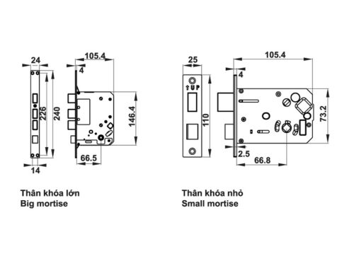 Khóa điện tử Hafele EL7700-TCS 912.05.583 - Ảnh 4