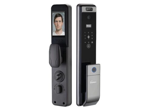 Khóa cửa điện tử nhận diện khuôn mặt Face ID - 3D Demax SL916 GS App Wifi