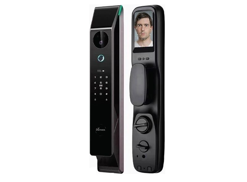 Khóa cửa điện tử nhận diện khuôn mặt Face ID - 3D Demax SL999.001 App Wifi 3 Khóa cửa điện tử nhận diện khuôn mặt Face ID - 3D Demax SL999.001 App Wifi