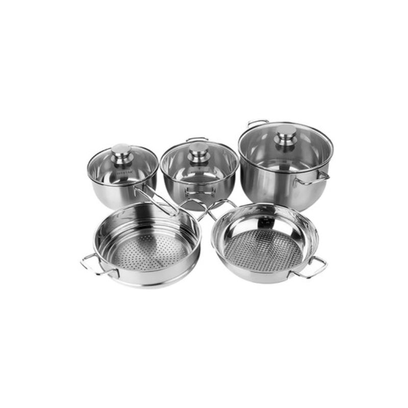 Hình ảnh bộ nồi inox FIVESTAR FS08CG1 Hình ảnh bộ nồi inox FIVESTAR FS08CG1