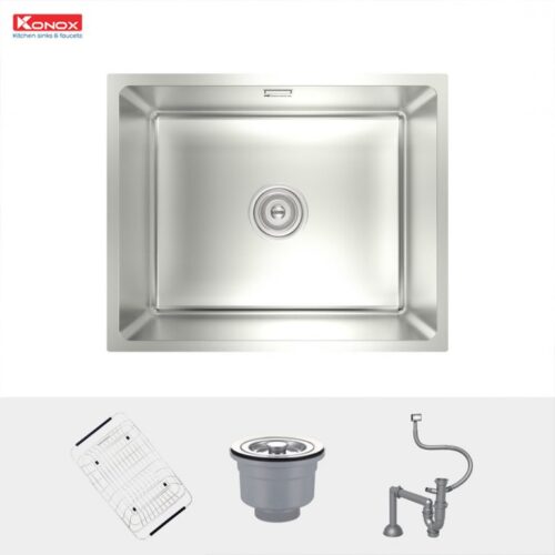Chậu rửa bát Konox chống xước Workstation Sink – Undermount Sink KN5444SU Dekor - Ảnh 4